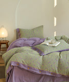 Lavender Bloom Percale Set