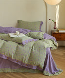 Lavender Bloom Percale Set