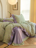 Lavender Bloom Percale Set