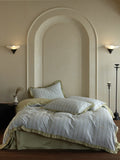 Lily of the Valley Jacquard Percale Set