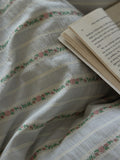 Lily of the Valley Jacquard Percale Set