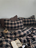 Mocha Mousse Plaid Set