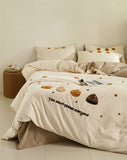 Playful Plush Embroidered Set