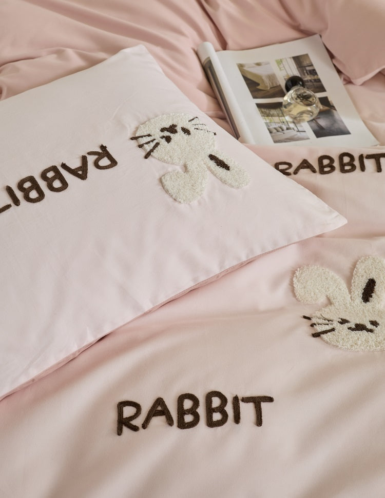 Playful Plush Embroidered Set