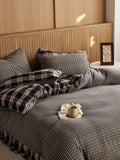 Retro Check Percale Set