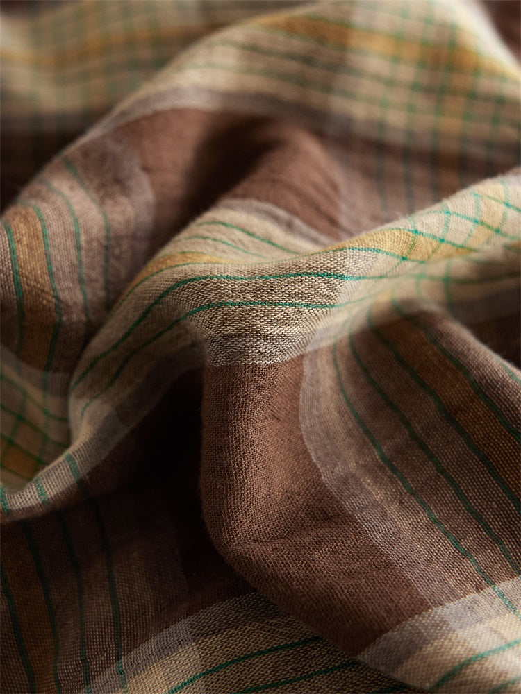 Retro Check Percale Set