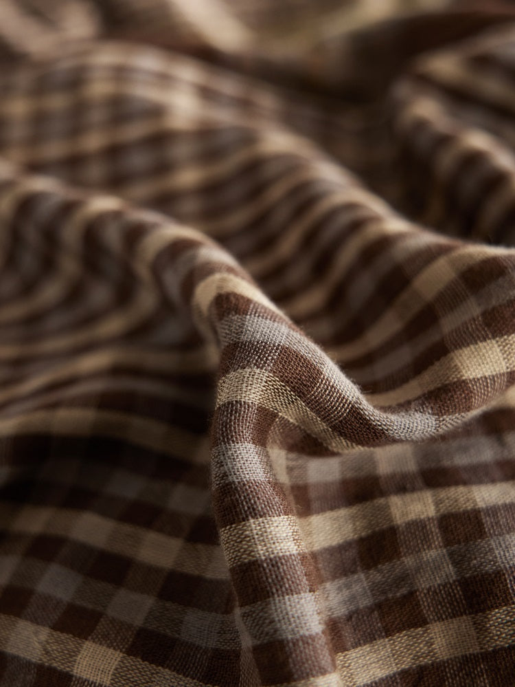 Retro Check Percale Set
