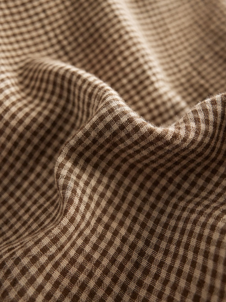 Retro Check Percale Set