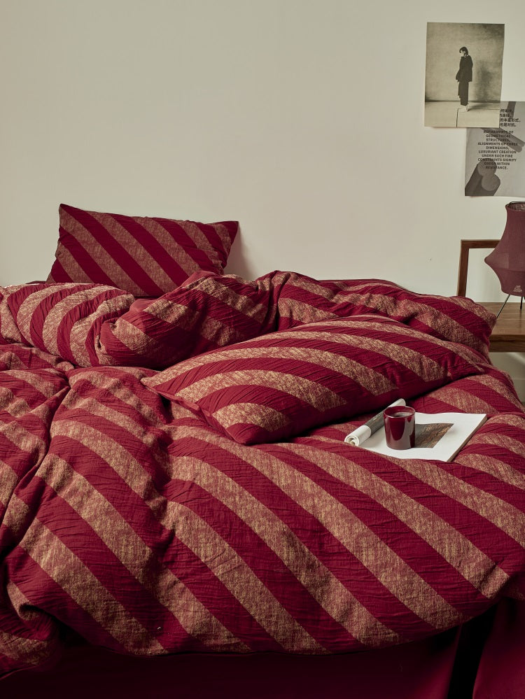 Vintage Touch Luxe Striped Set